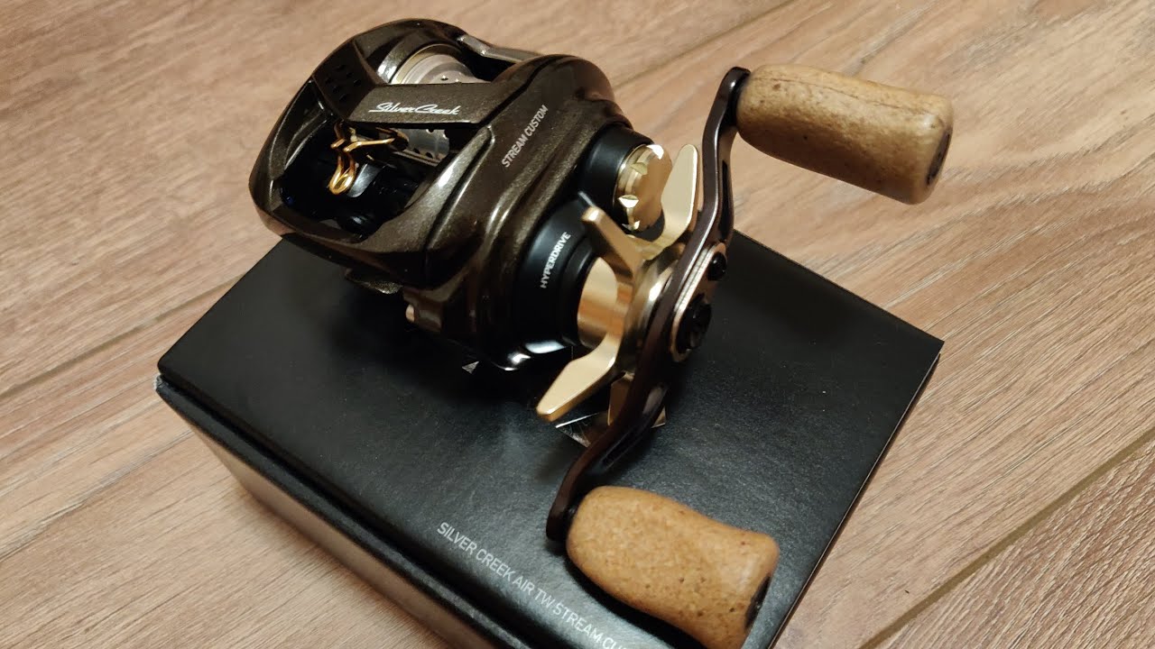 Daiwa Silver Creek Air TW stream custom - YouTube