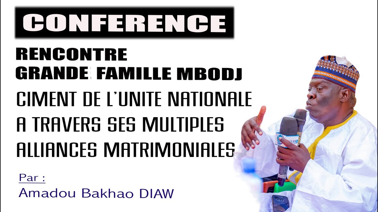 Vol 1 : L'histoire des MBODJ : présentée par  Amadou Bakhaw DIAW