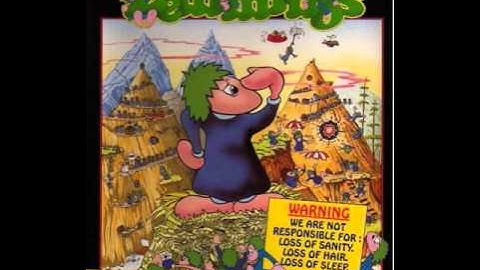 Lemmings soundtrack 1 Amiga music video game