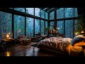 Rain Sounds for Sleeping ⚡ Natural Rainstorm Sounds & Thunder for Fast Sleep, Relax, Calm the Mind