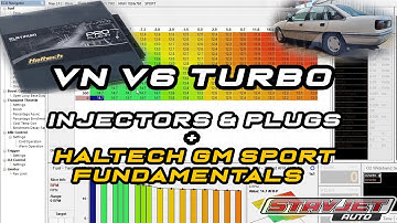 VN Calais V6 Turbo update and Haltech Sport GM base map fundamentals