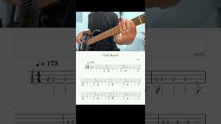 Riff principal-MxPx-Chick Magnet#basscover #music #mxpx #tablatura #tablature #shorts