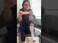 Self bandaging lower leg