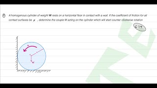 Friction engineering mechanics AK Tayal book problem 6 14
