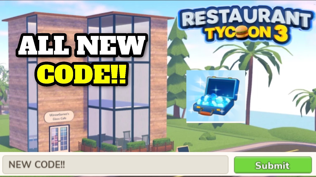 NEW CODE FOR RESTAURANT TYCOON 3 ROBLOX RESTAURANT TYCOON 3 MAY 