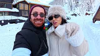 RİZE'NİN EN POPÜLER YAYLASINA YOLCULUK. KIŞ TATİLİ (Rize Vlog)