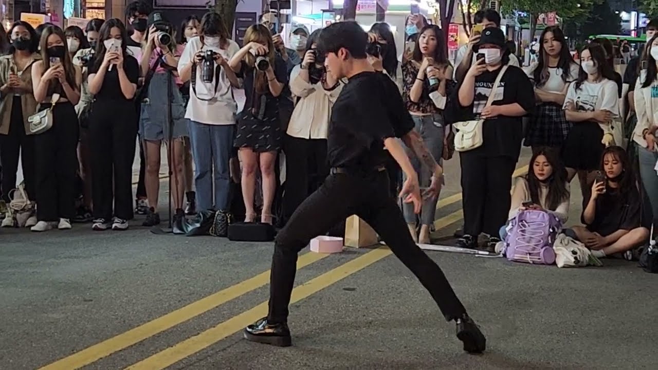 JHKTV] AQA shinchon Kpop dance Lee tae young REVEALT(HE BOYZ) 아큐아(디오비)신촌케이팝댄스 이태영  리빌트