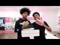 Gave My Lil Brother $5,000! Bought Him An iPhone X And Designer! (He Wants To Stay Now)