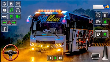 Crazy Bus Mega Ramp Impossible Racing Bus Stunts Impossible Tracks Android Gameplay Video P-08