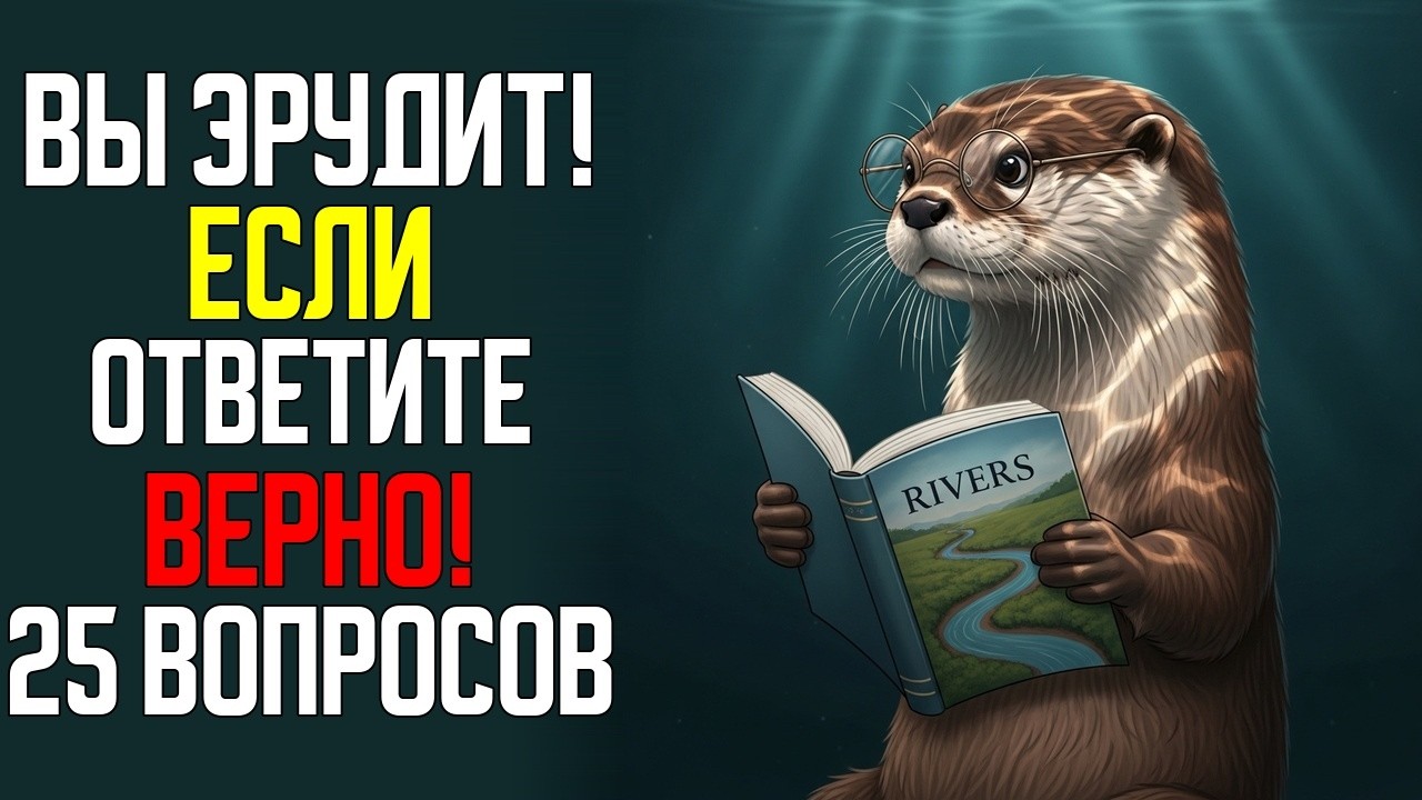 Сколько баллов наберёшь? 25 вопросов на эрудицию