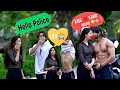 Body dekh kar raha nahi gaya boli kiss karo mujhe   shahanwaz gour  body prank 