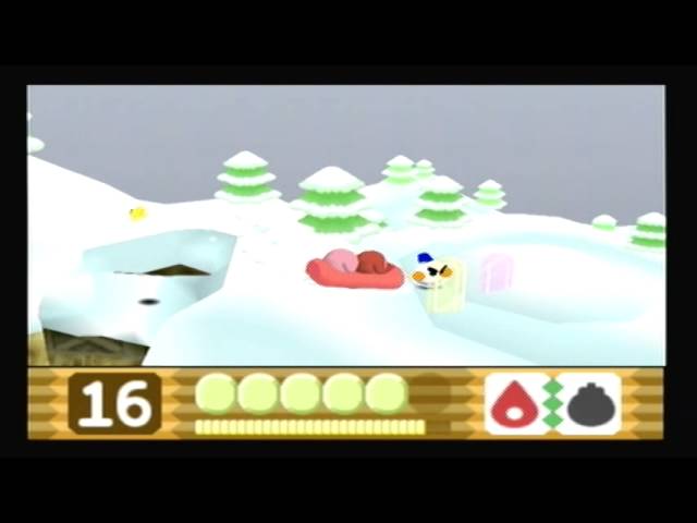 Shiver Star, Stage 1 | Kirby 64: The Crystal Shards | 100