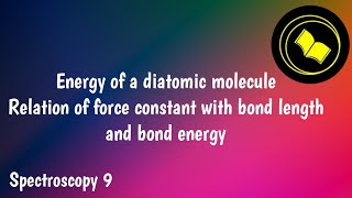 The Energy Of A Diatomic Molecule Vibrational Spectroscopy.