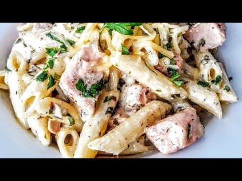 Video: Penne Na May Pinausukang Salmon