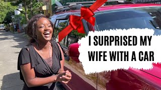 SURPRISING MY WIFE WITH A CAR  | Our lives in the Philippines | ambw bwam vlogs