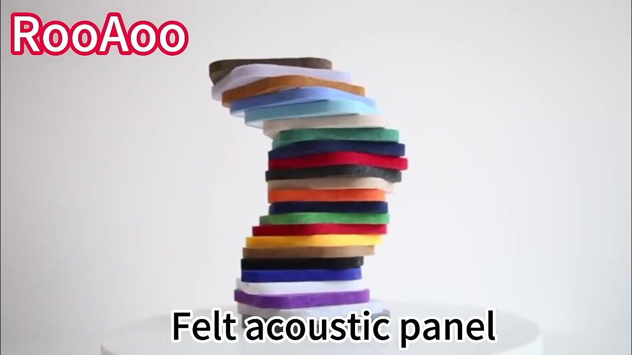 Felt Pin Board Sound Absorption & Visual Organization