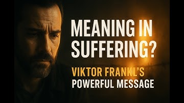 Finding Meaning In Suffering | Viktor Frankl