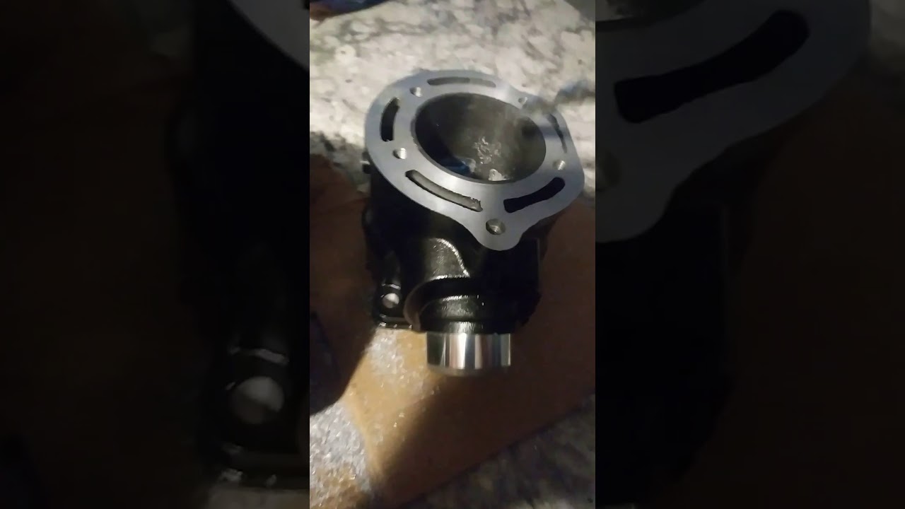 Yamaha banshee Boyesen ports .step 2