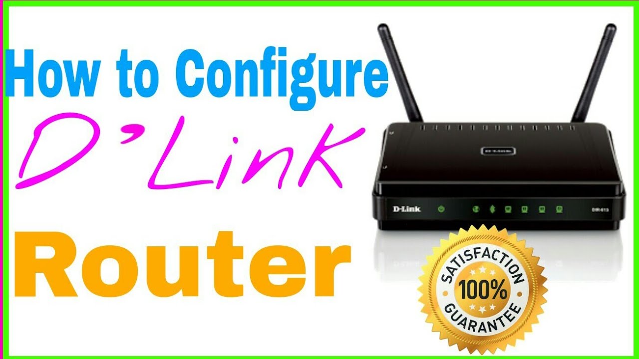 How to Configure DLink Router YouTube