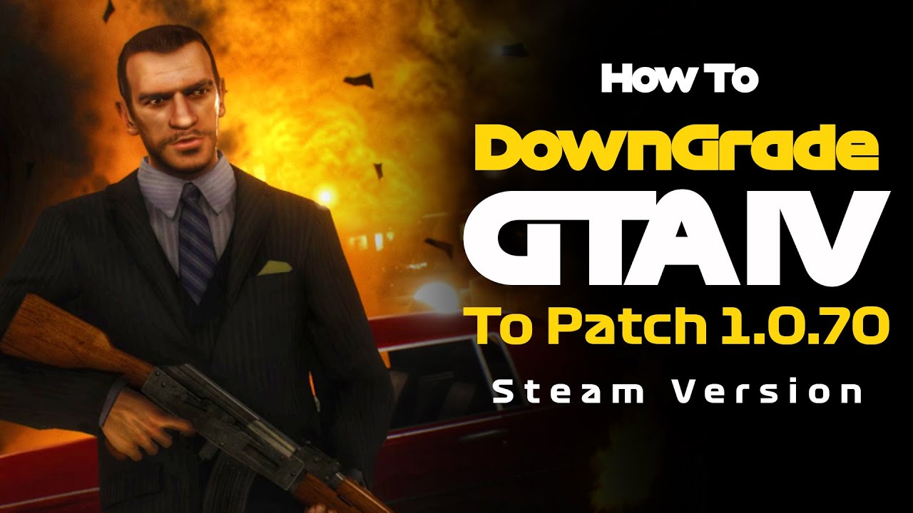 Download GTA IV 1.0.7.0 Downgrade Patch for GTA 4