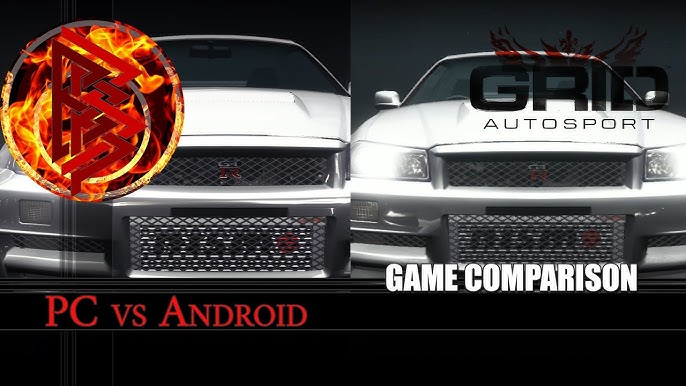 grid autosport custom edition gameplay on Android iOS 🏁🏎️💙🤍#HairFo