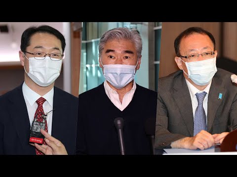 한미일 북핵대표 협의…성김 "깊이 있는 논의 기대" / 연합뉴스TV (YonhapnewsTV)