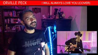 ORVILLE PECK - Crazy guy who cannot shut up reacts to &quot;I will always love you&quot;