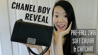 CHANEL BOY BAG Reveal & Chitchat - Pre-Fall 2016 Soft Caviar | FashionablyAmy screenshot 2