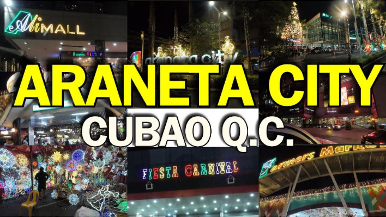 Araneta City Cubao Quezon City Walk Tour