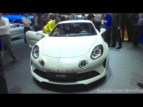 ALPINE A110, RENAULT ZOE eSPORT, PEUGEOT INSTINCT - Premières Mondiales - Genève 2017