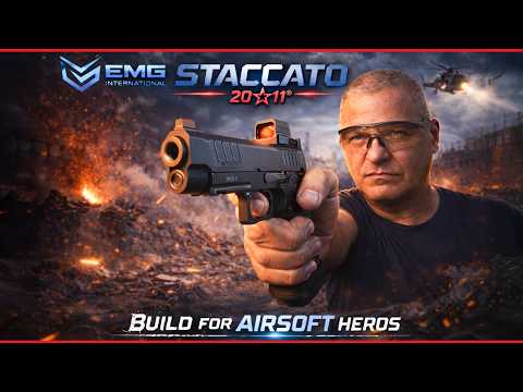 Staccato Kult as airsoft! Is the EMG GBB version just as good? ENG SUB