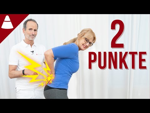Drücke diese 2 Punkte und deine Rückenschmerzen verbessern sich!