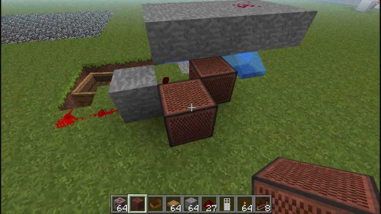 Minecraft - Système de détection sans plaque de pression ! [TUTORIAL