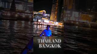  тайланд бангкок отдых путешествие путешествия отпуск ночь видео кореец прогулка лодка