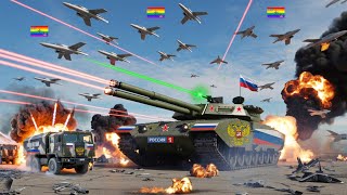 39 NATO Jets Attack Russian Troops… But Look What Happens Next! – ARMA 3