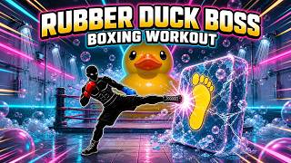 🫧 RUBBER DUCK BOSS BOXING 🐥 Bubble Bath Workout | Interactive Rhythm Game ⚡️ Immersive Warm Up screenshot 3