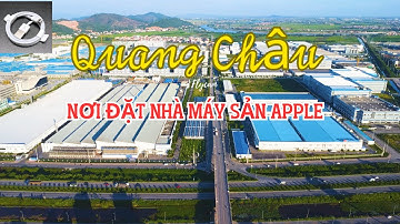 Flycam_Khu Công Nghiệp Quang Châu Việt Yên Bắc Giang | Toàn Cảnh Dãy Trọ Núi Hiểu Quang Châu