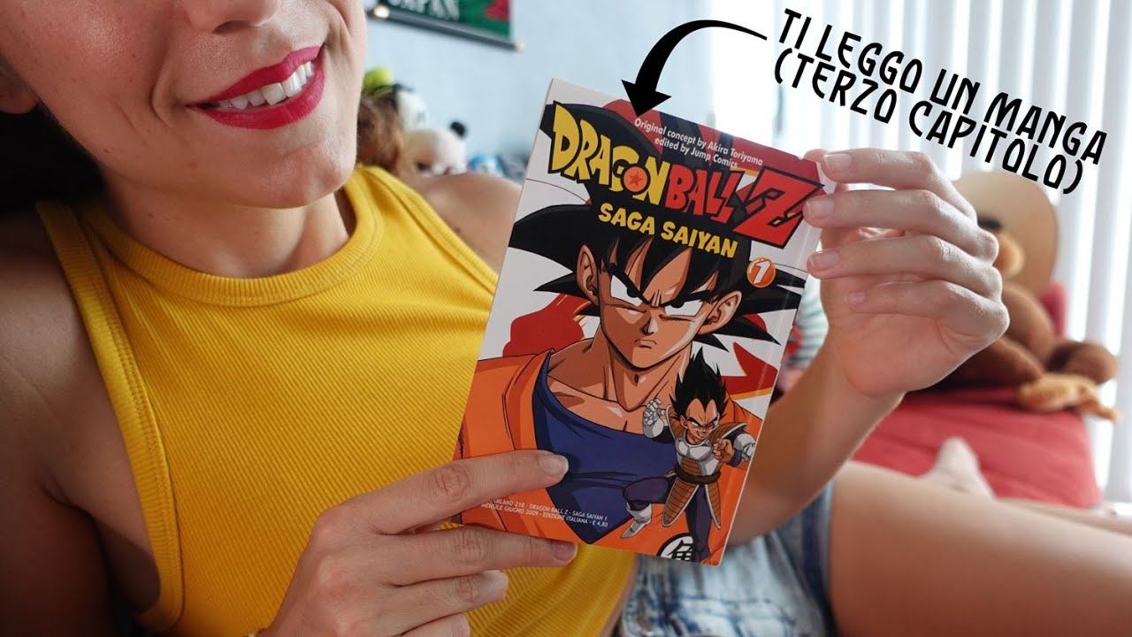 Ti Leggo un Manga, Tu Rilassati | DragonBall Z, Terzo Capitolo (ASMR ITA Whispering)
