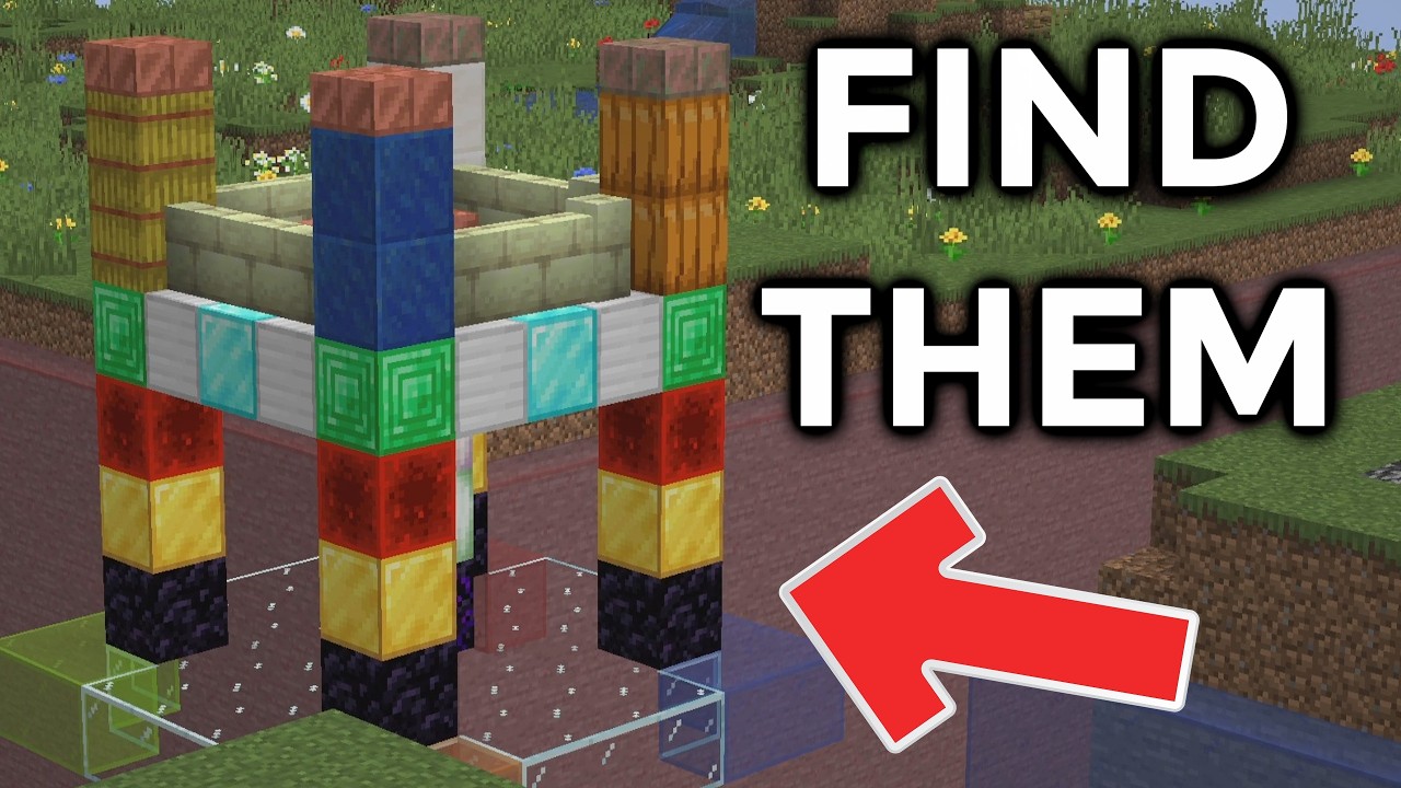 Can YOU Find the Hidden Blocks in Minecraft? - YouTube