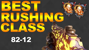BO3 BEST RUSHING CLASS  | Kuda Gameplay | (82-12)