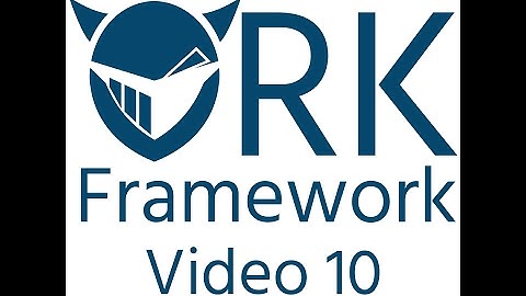 ORK Framework Tutorial Video 10 Status Effects