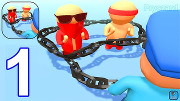 Cop Rope - Gameplay Walkthrough Part 1 Levels 1-25 (iOS,Android Gameplay)