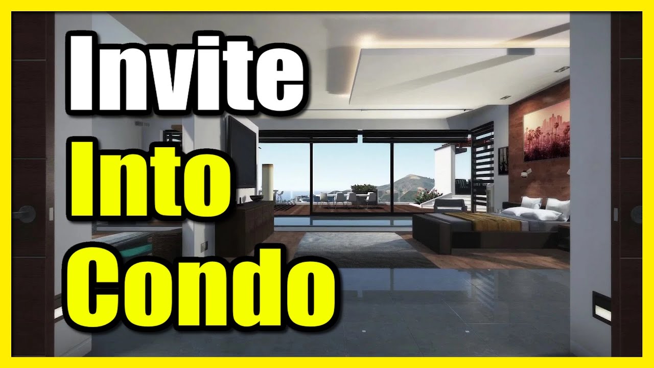 How to Invite Players to your Apartment in GTA 5 Online (Fast Tutorial