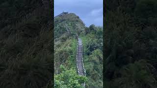 The Little Great Wall of Taiwan | Epic Views of Pekingese Dog Rock & Sleeping Beauty 🌋 #shorts