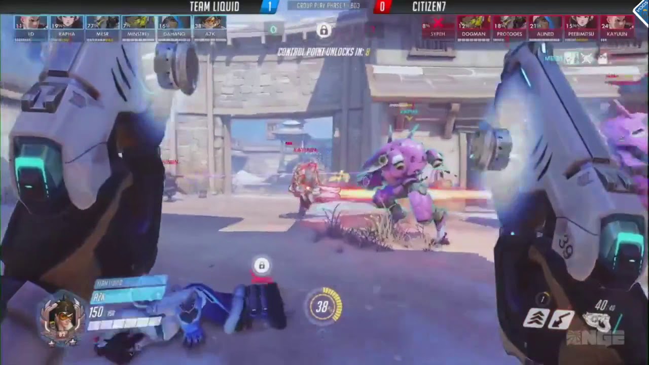 Team Liquid vs Citizen7 - BO3 Game 2 @Nepal - Day 4 - Overwatch Winter Premiere