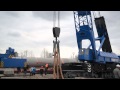 Погрузка груза 150т в порту Тольятти