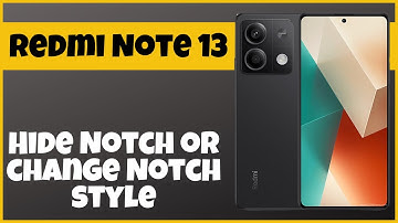 Hide Notch or change Notch style Xiaomi Redmi Note 13 | How to set notch style | Notch style setting
