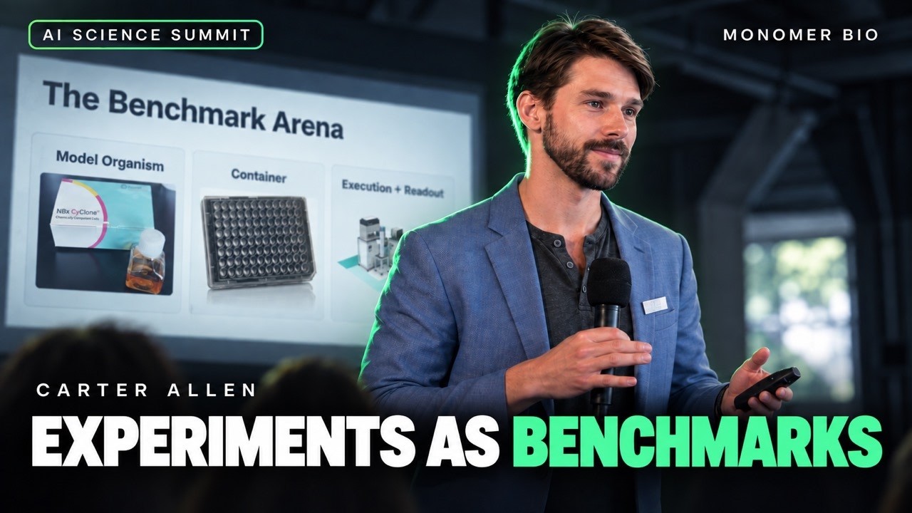 How to Benchmark AI Agents in a Real Lab — Carter Allen, Monomer Bio