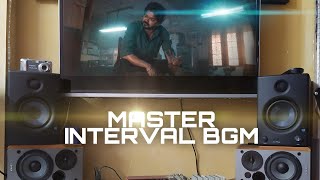 Video thumbnail of "Master Interval Bgm | Thalapathy vijay | Lokesh kanagaraj | Anirudh | MJ | Tamil Bgm"
