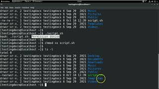 Linux chmod command